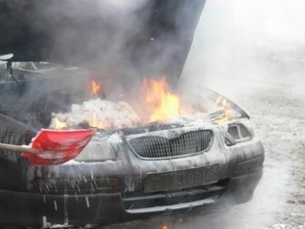 Что делать, если ваш автомобиль загорелся?